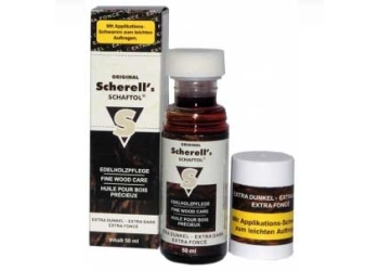 Scherell's SCHAFTOL naturalny olej w płynie - extra dunkel 50 ml