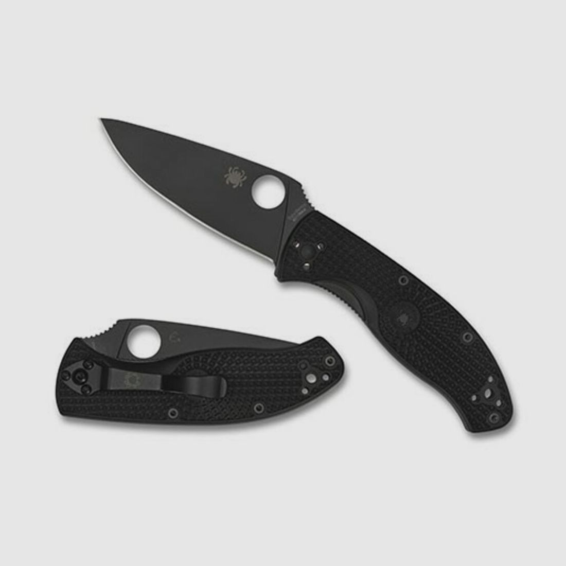 Spyderco Tenacious FRN Black Plain, image 1 of 2