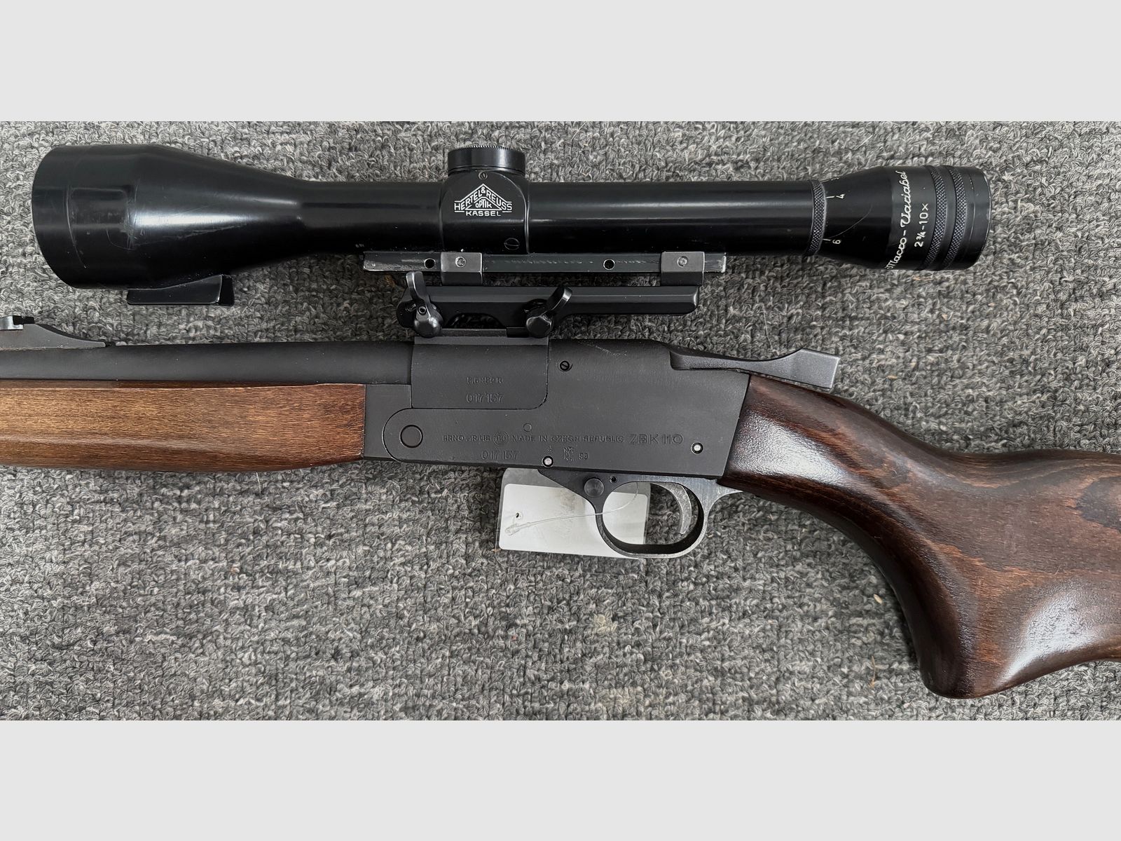 Brünner ZBK 100 Kipplaufbüchse 5,6x52R inkl. 2 3/4-10x52