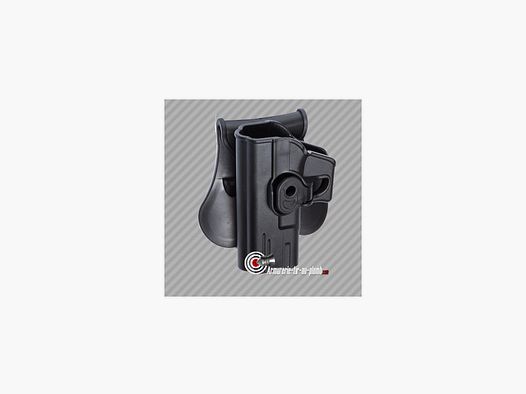 Holster Glock series polymère pour gaucher