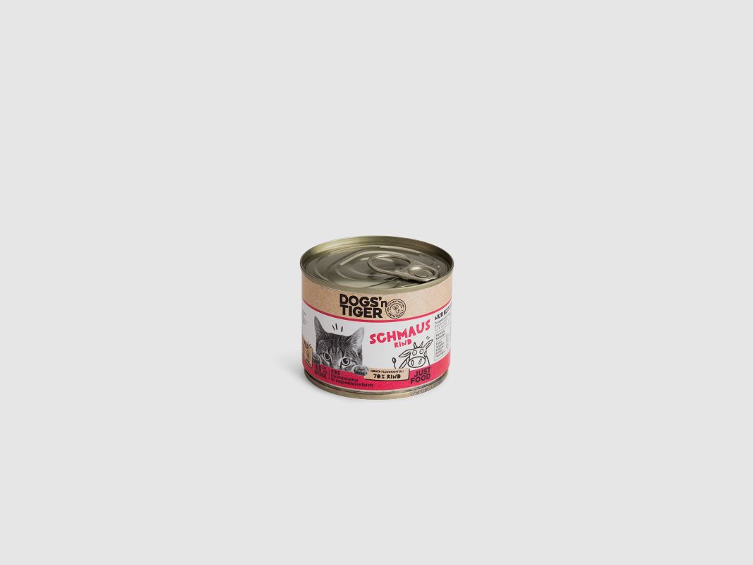 Dogs’n Tiger Katzennassfutter Schmaus 200g