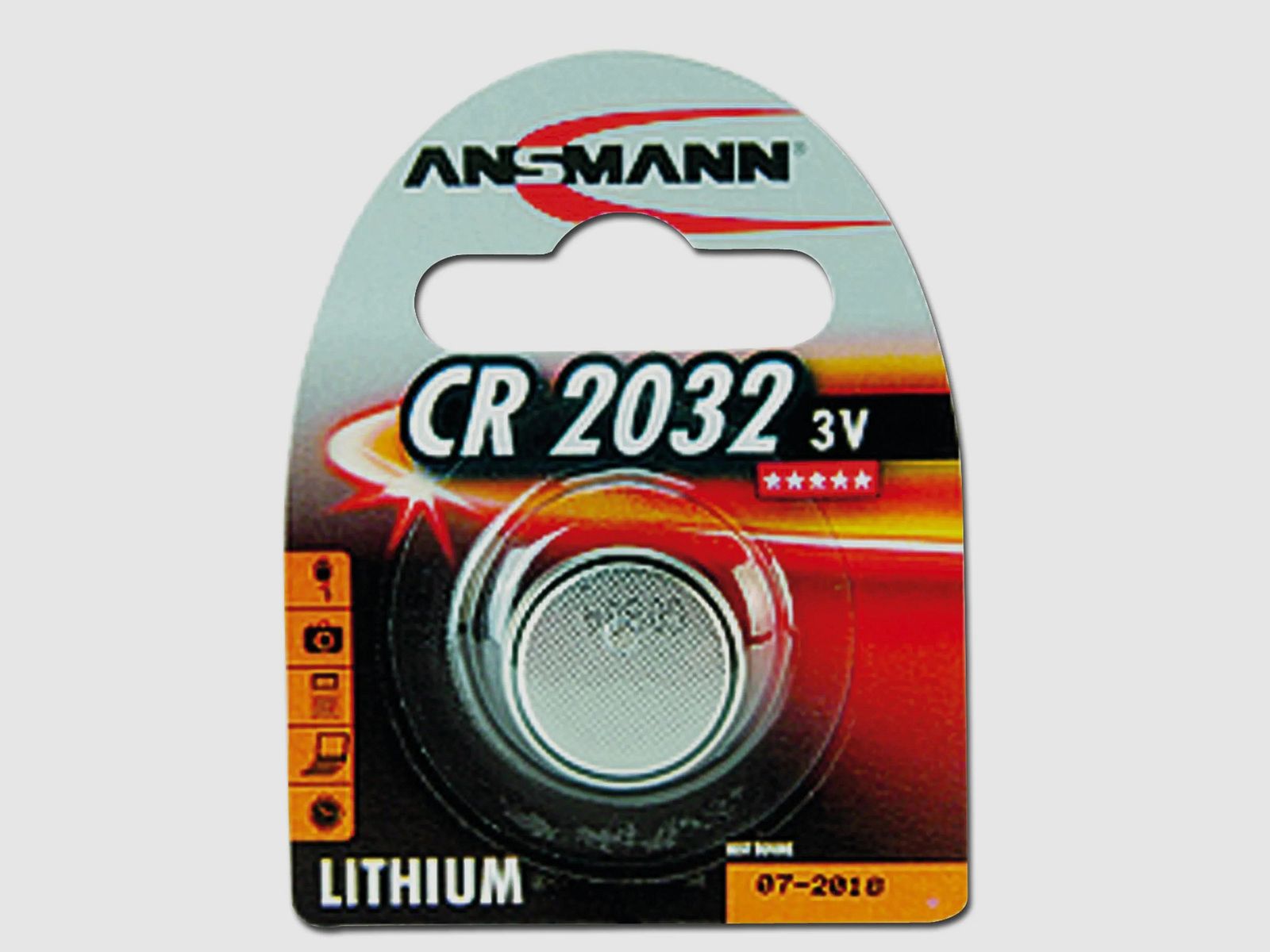Ansmann Lithium Knopfzelle Ansmann CR2032