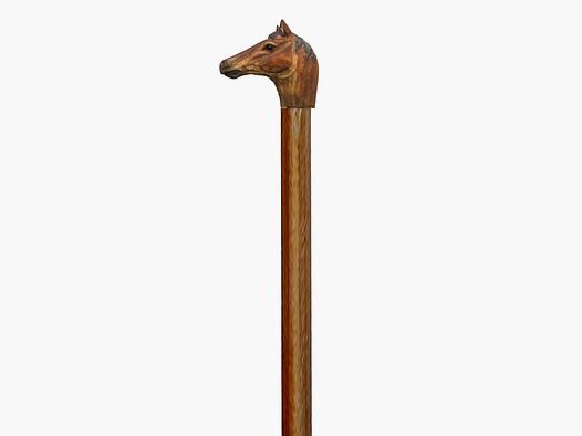 Lovergreen Outdoor Motiv Horse Head Walking Stick