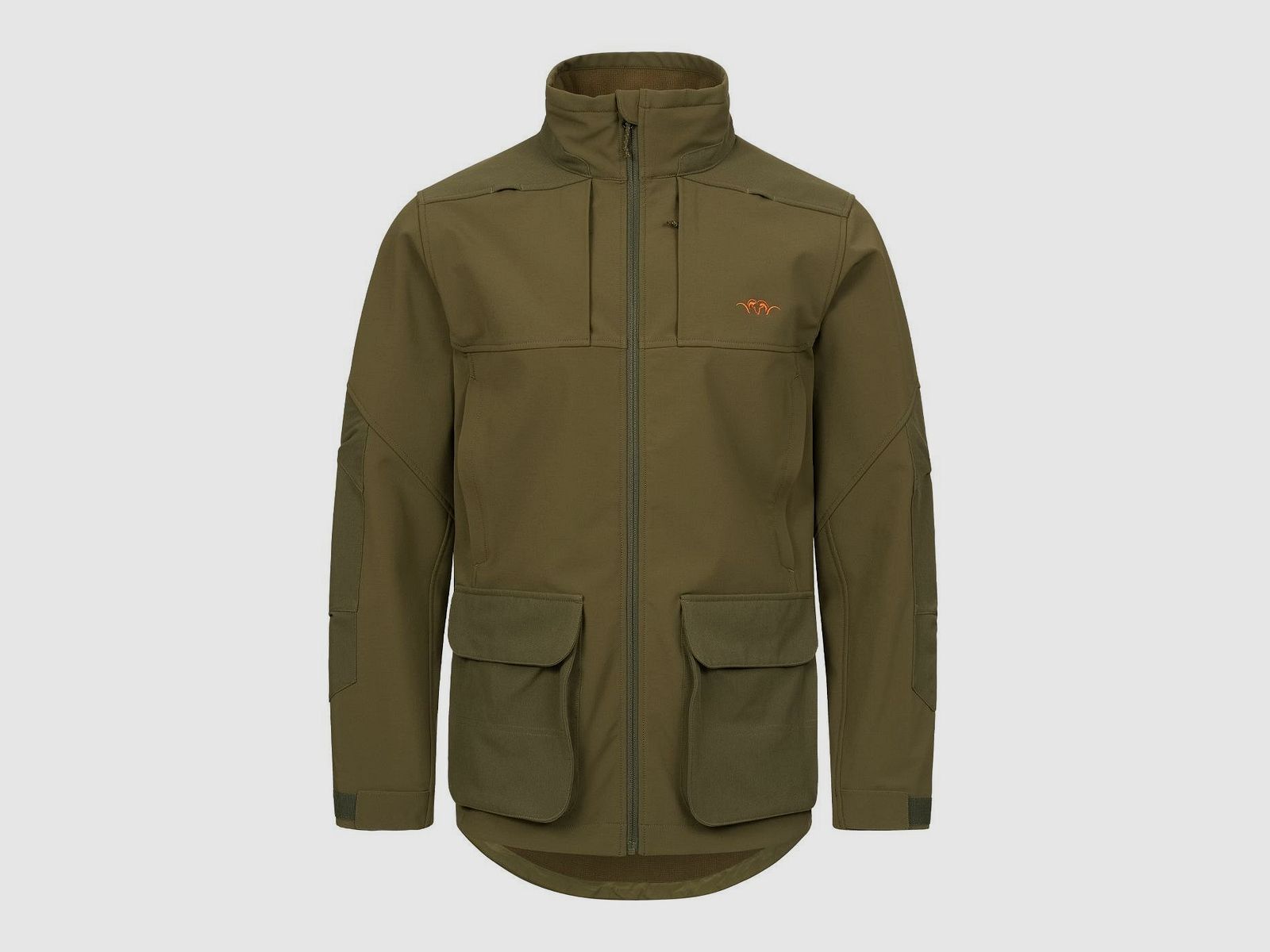 Blaser Herren Tackle Softshell Jacke Dunkel Oliv    XXL