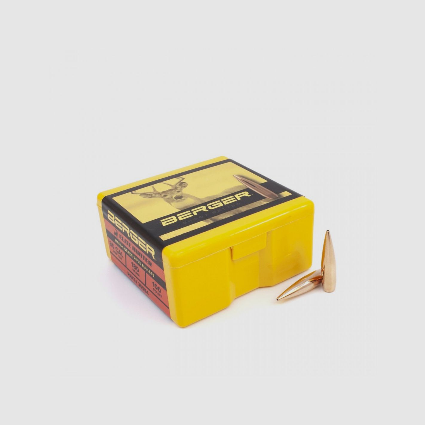 BERGER BALAS 30 (.308) 180GR HPBT ELITE HUNTER 100 PZ, imagen 2 de 2
