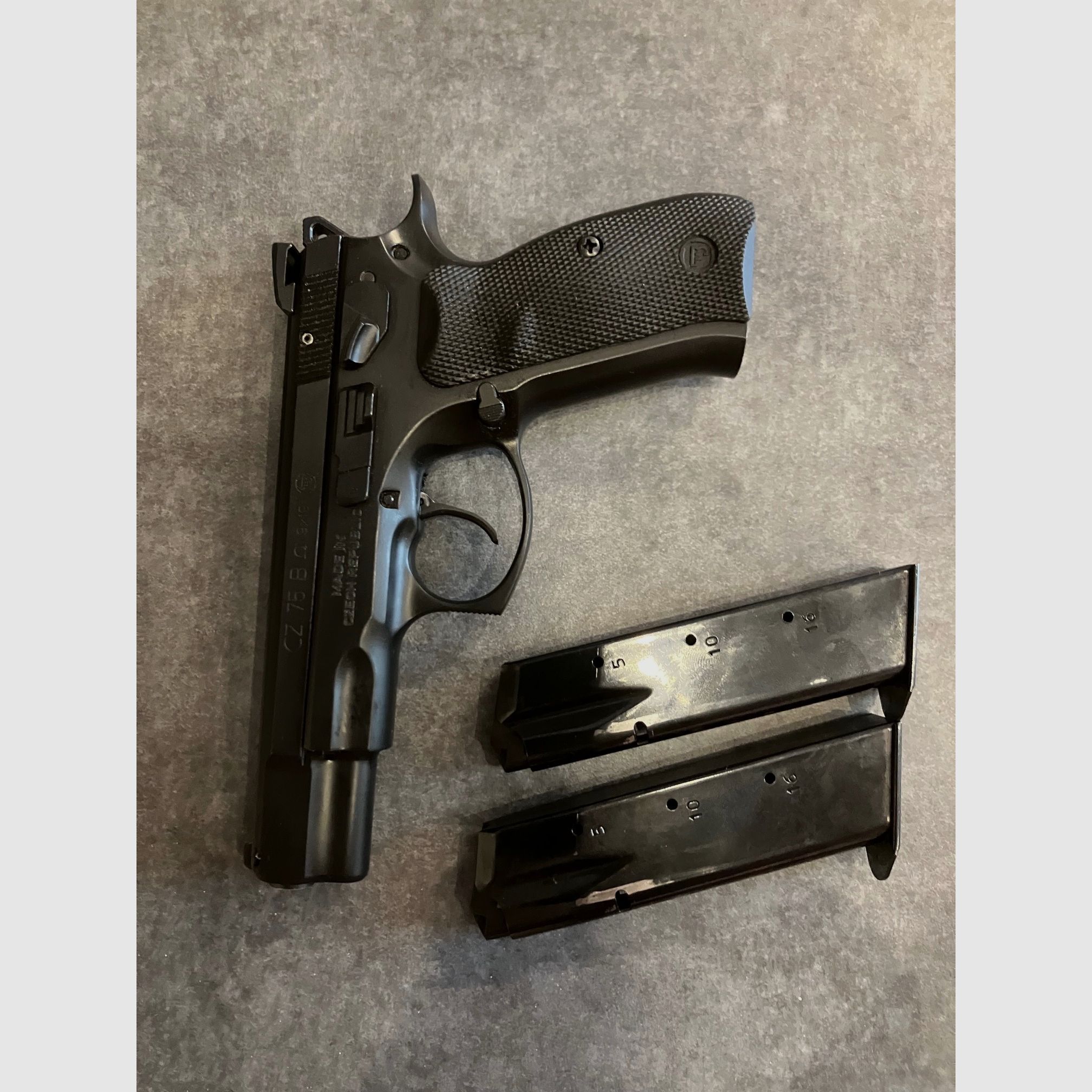 CZ 75 B  Omega ( rares Sammlerstück ), Bj 2020, 9mm, Sportwaffe, SA/DA