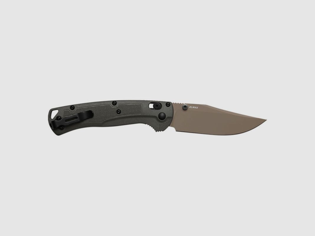Messer BENCHMADE TAGGEDOUT Olive und Tan, Bild 2 von 4