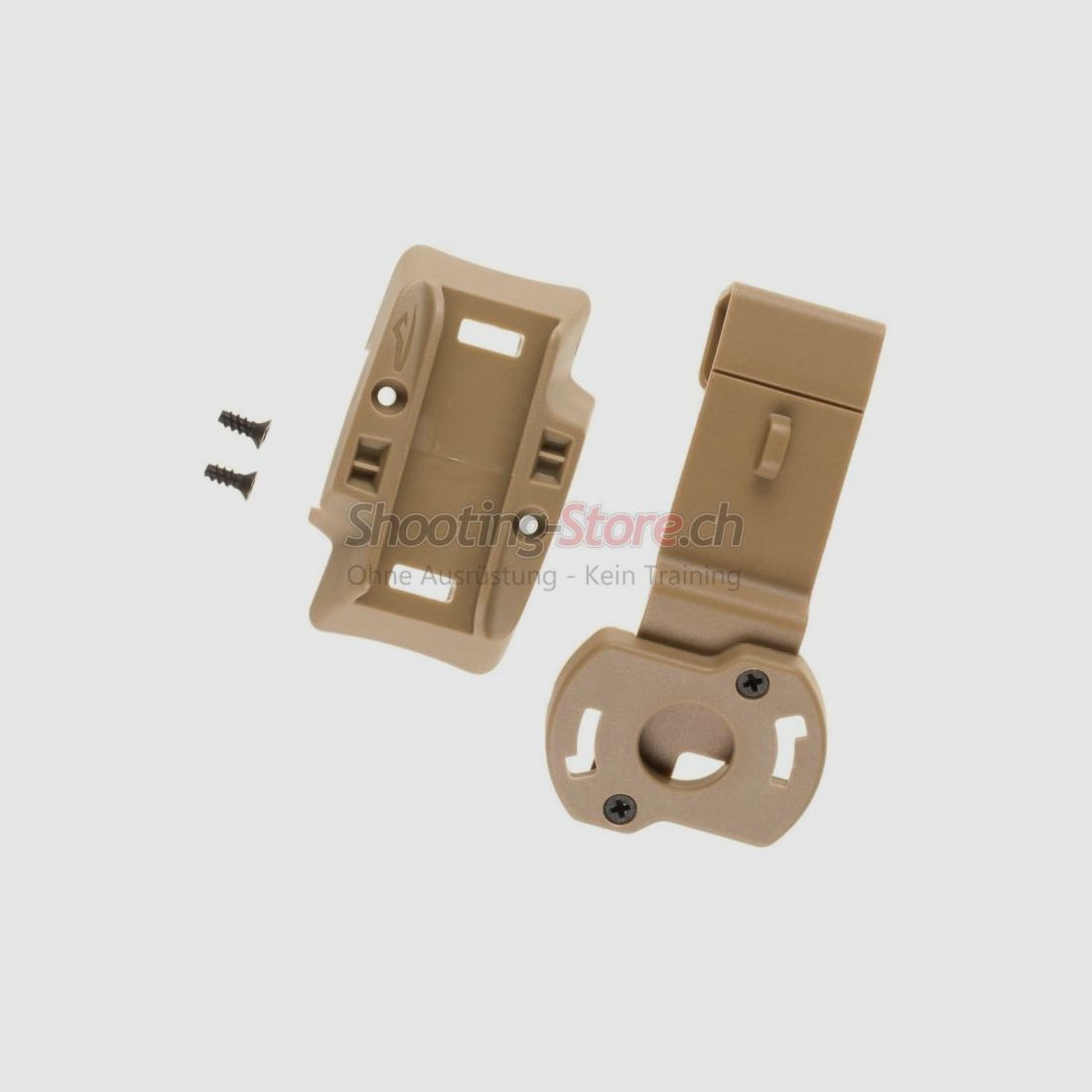 Princeton Tec Above the Rail Mount Tan