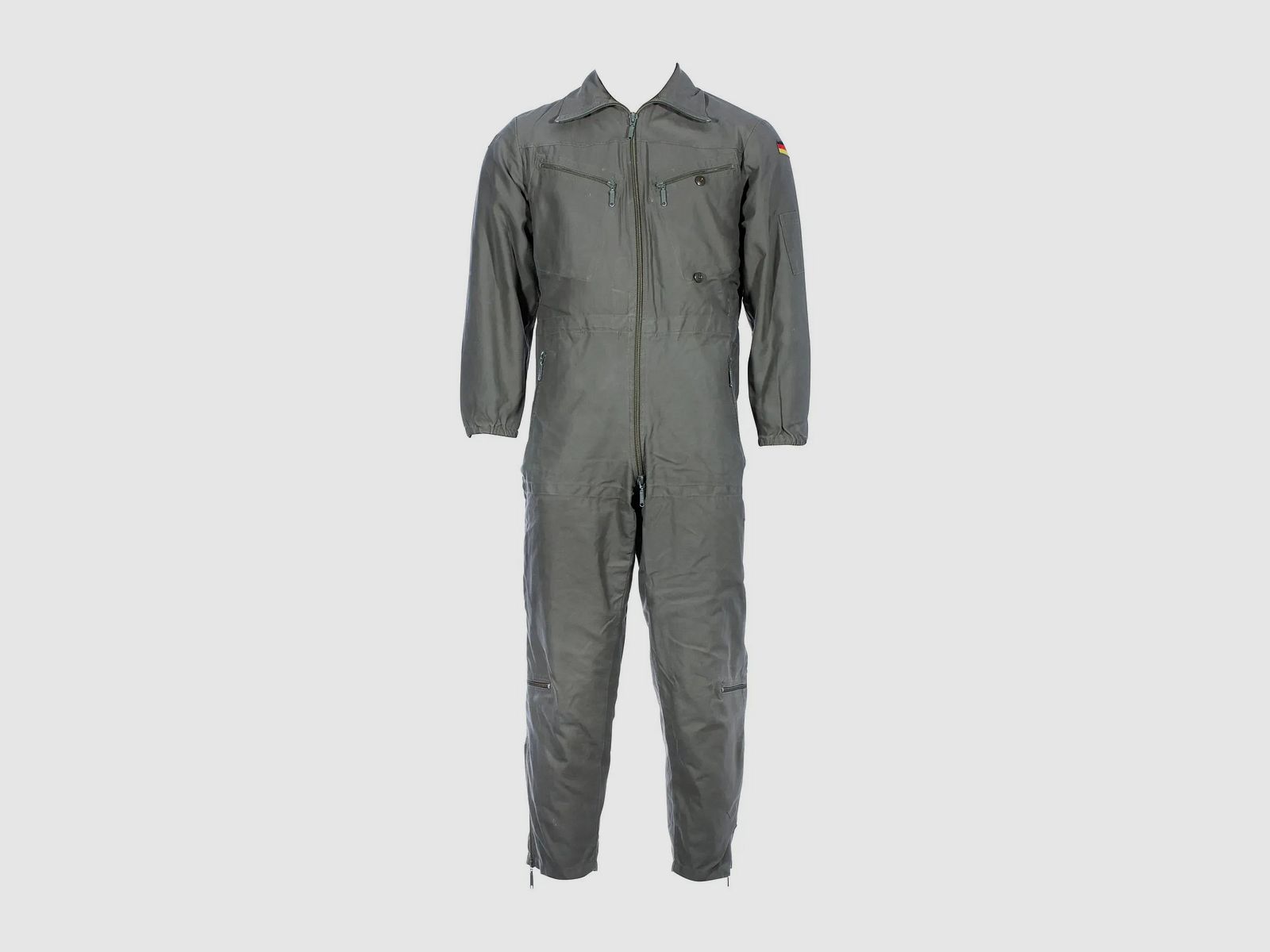 Bundeswehr Original BW Panzerkombi mit Webpelzfutter oliv gebraucht