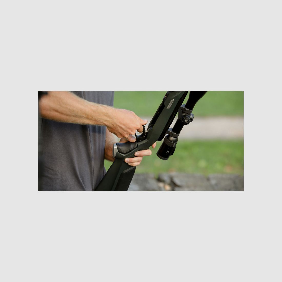 STEYR MONOBLOC 30-06 GRÜN SCHWARZ MIT MGW M 15X1, Bild 3 von 6