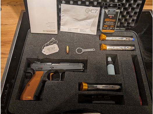 CZ Shadow 2 Orange mit SA Matchabzug
