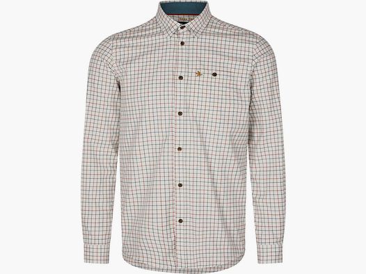 Camisa Oxford Seeland Verde Rojo a Cuadros