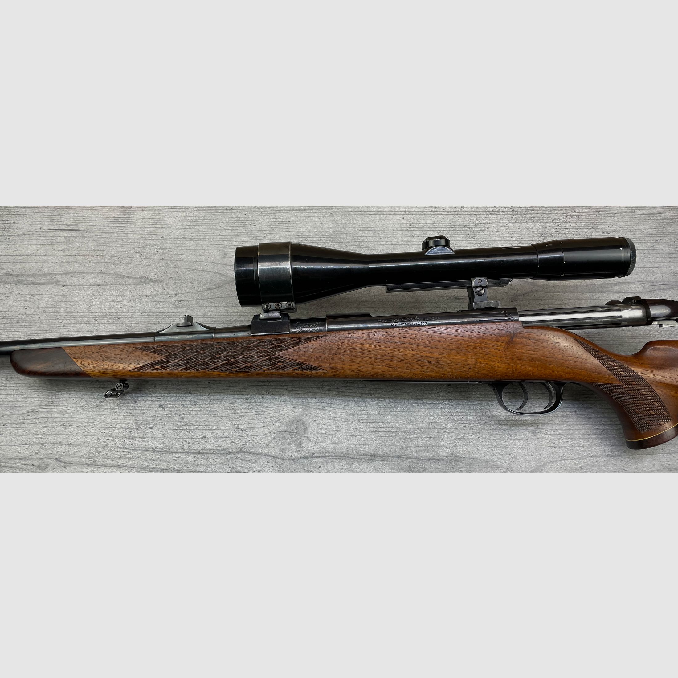 Sauer/ Weatherby Mod. Europa Kal.: .300 Weatherby Magnum + Zeiss Diavari-D 2,5-10x52