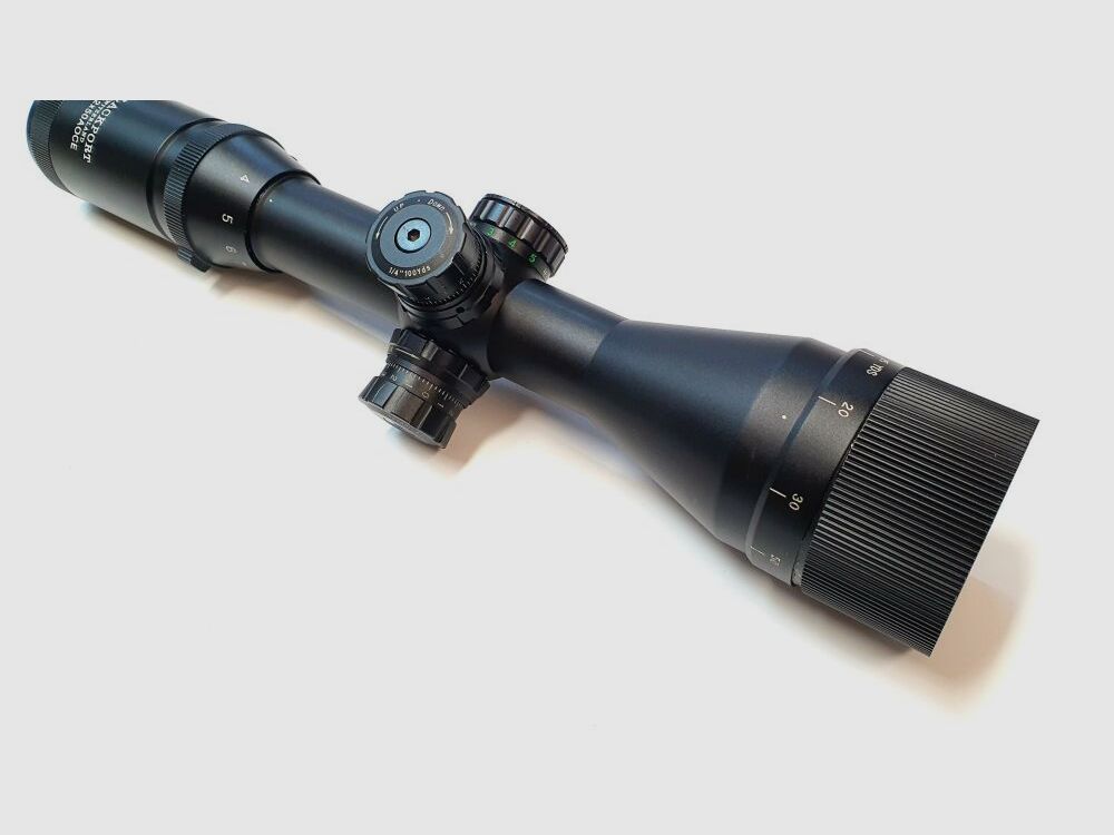 Unbekannt Zielfernrohr unbekannter Hersteller, 4-12x50AOCE mit Aufschrift Blackport