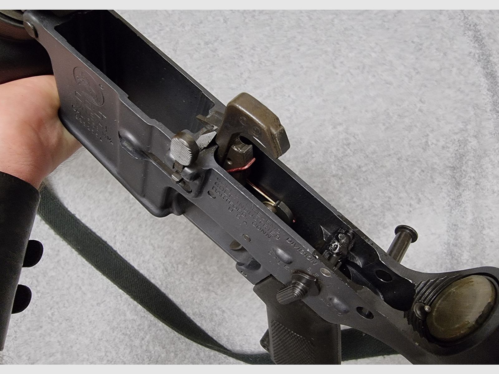 Original Colt M16 A1 - Niedermeier SG Ar15 - Kaliber .223 Remington - Vietnam Ära