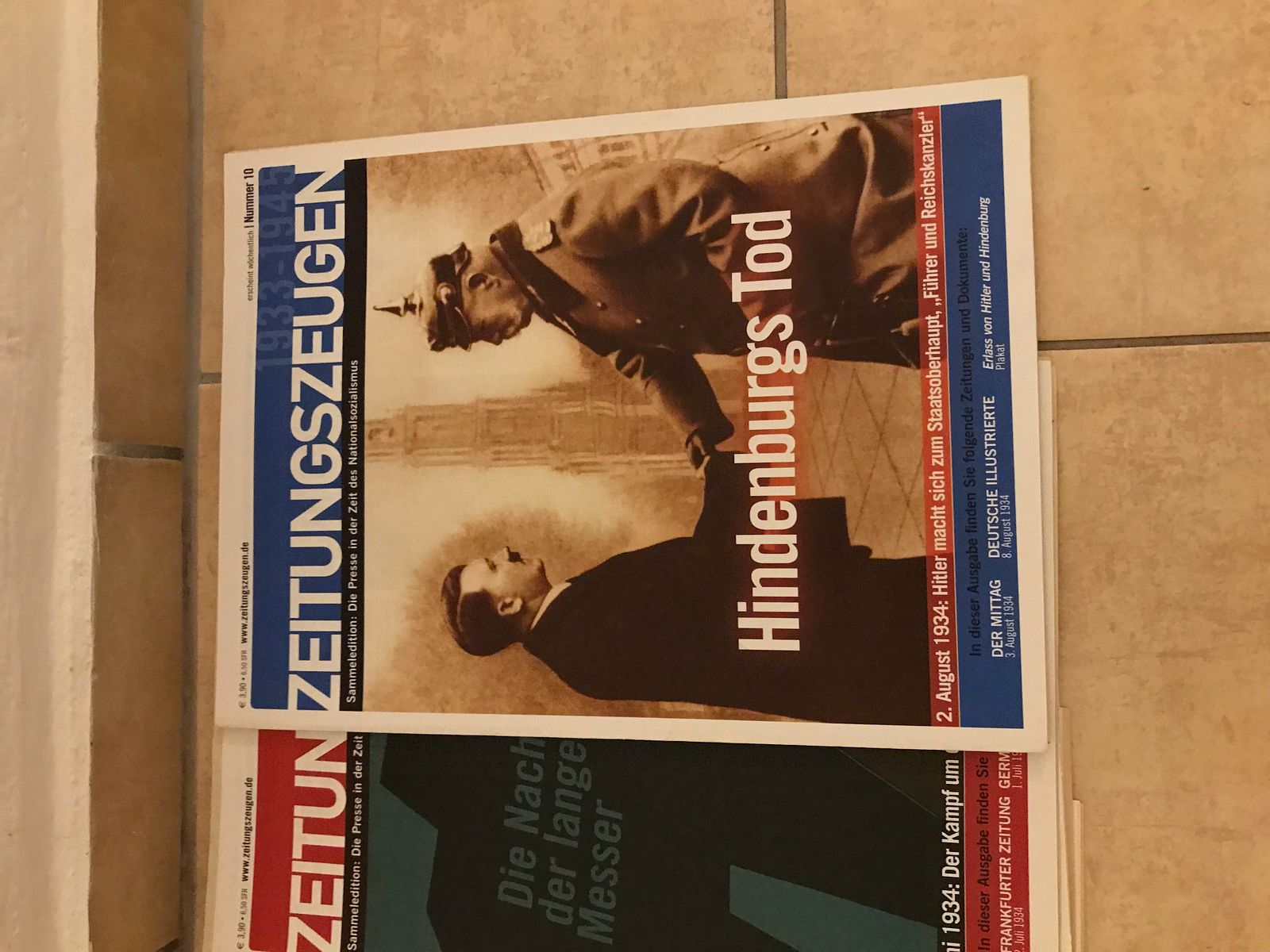 Zeitungszeugen 102 Stück. Für Sammler 