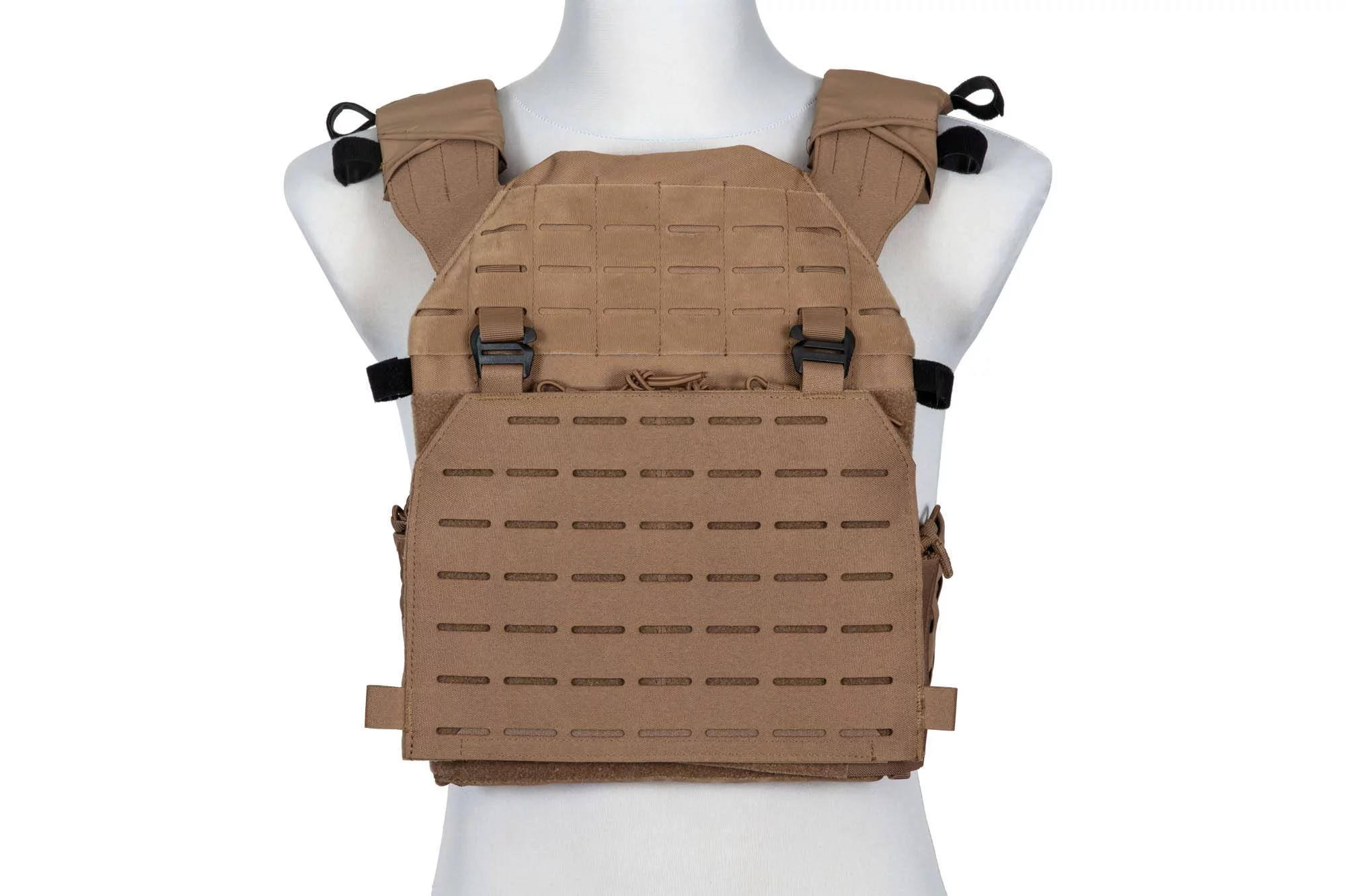 Advanced Laser-Cut Tactical Vest – tan, image 4 of 12