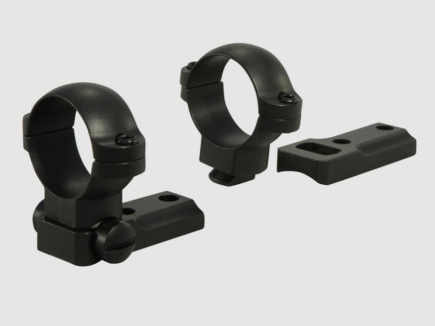Sistemas de montaje Leupold STD de 2 piezas en negro mate alto para Remington 700