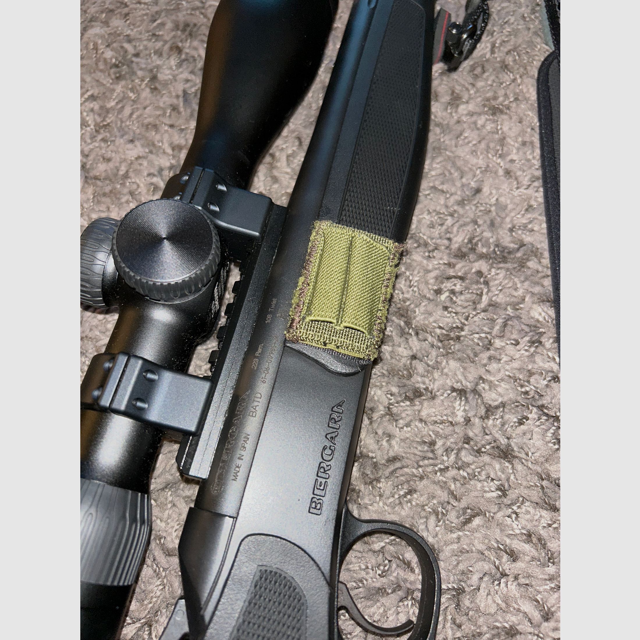 Bergara BA13 TD Thumbhole zwart