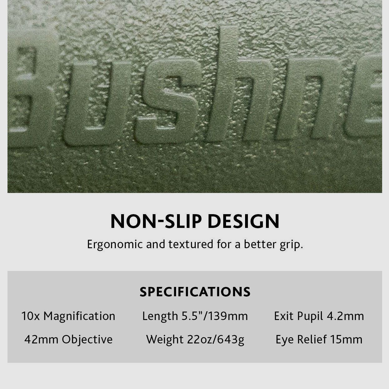 Prismáticos Bushnell de uso general 10x42mm verde