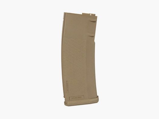 125rds 'S-Mag' AR Midcap Magazin, Polymer, TAN
