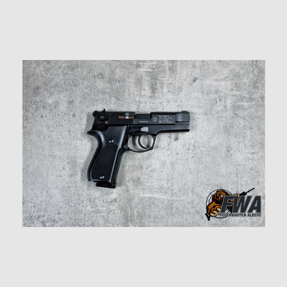 Walther P88 Schreckschuss Pistole cal. 9 mm P.A.K.