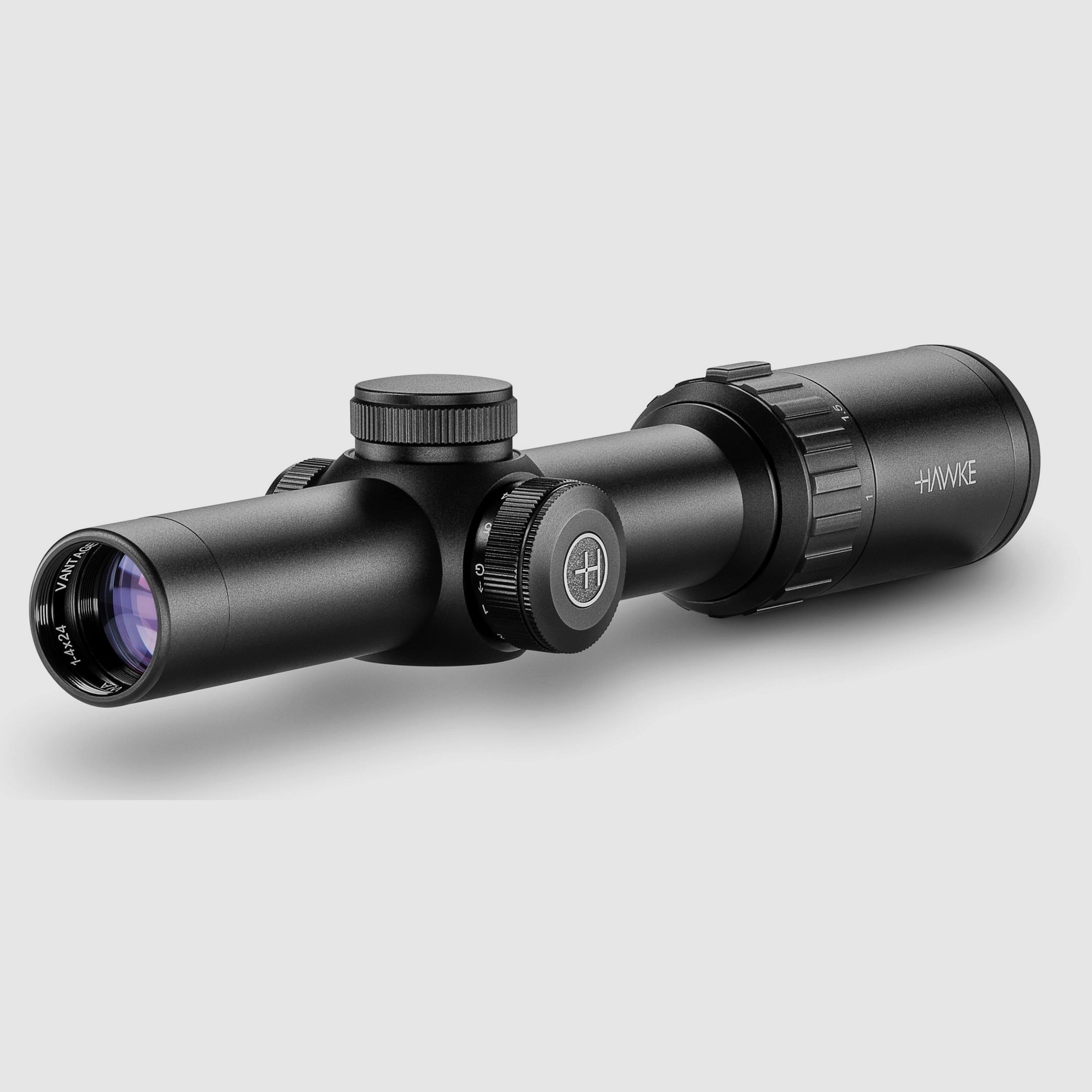 HAWKE 14273 Lunette de tir VANTAGE 30 WA 1-4x24 Réticule lumineux L4A Point IR