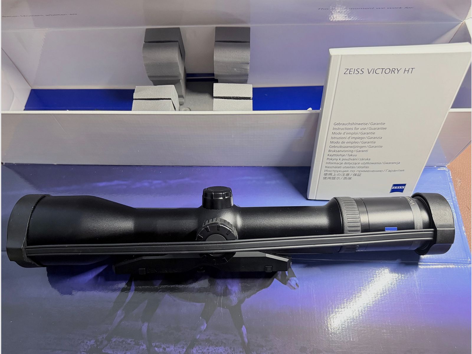 ZEISS Victory HT riflescope with Dentler mount – excellent condition