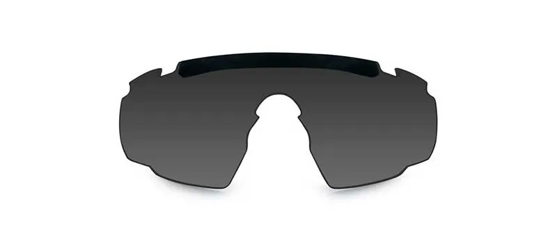 Wiley X SABER ADVANCED lunettes Smoke/Clear/Rust Tan Frame - 308T, image 5 sur 8