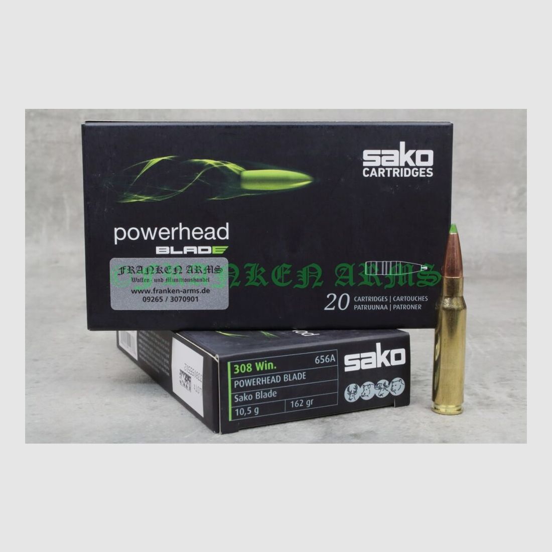 Sako Powerhead Blade .308 Win. 162gr. 10,5g 20 pezzi
