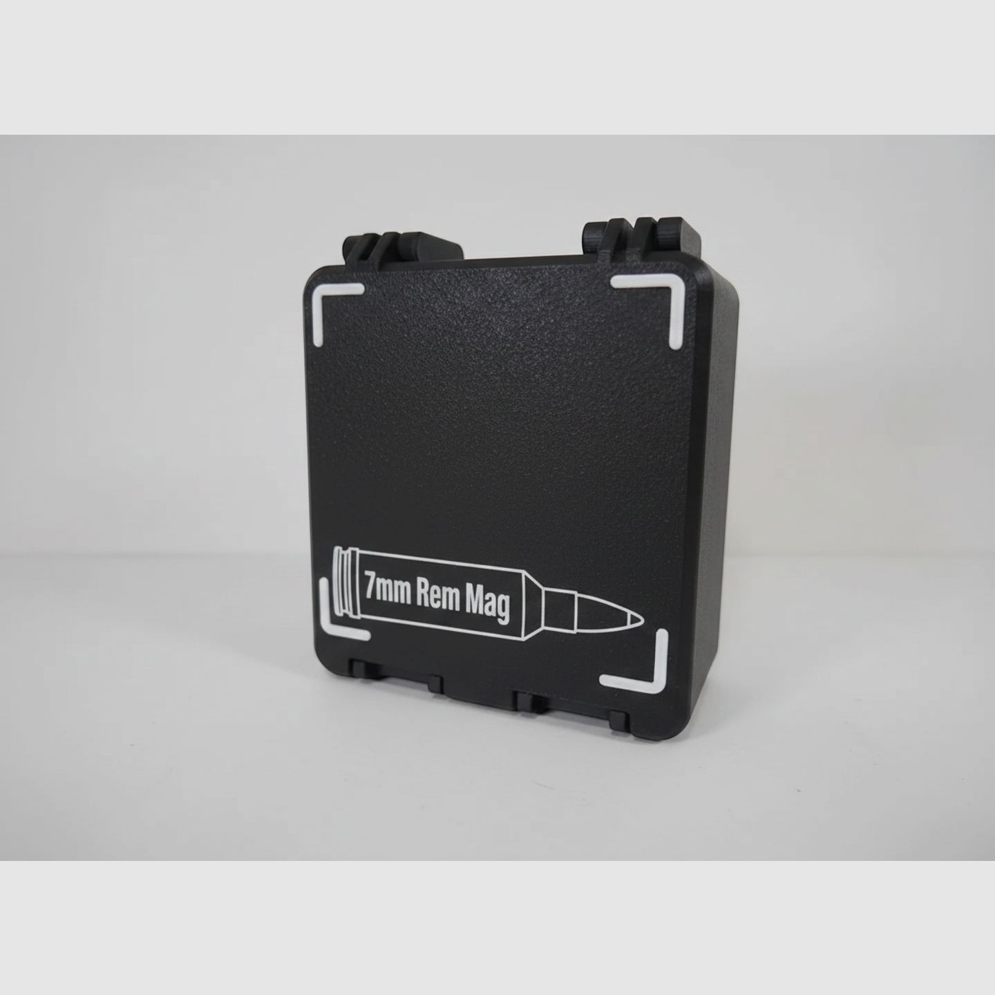 Filamelt ammunition box / 7mm PRC / 'folding / locking lid' / cartridge box, ammo box