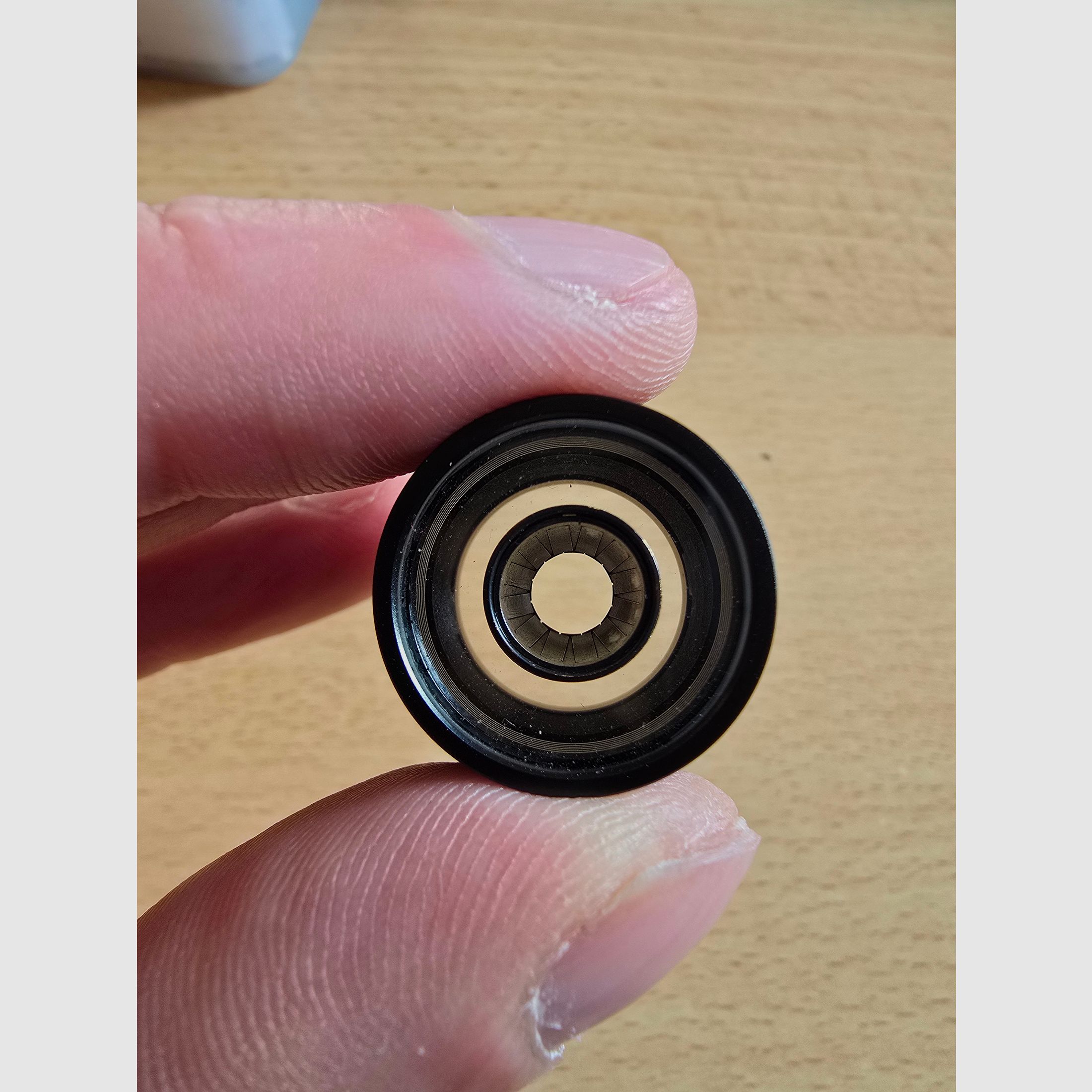 Gehman freistehendes Iris-Ringkorn Glas M22