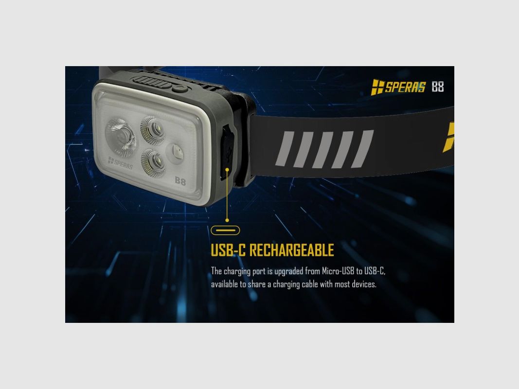 LAMPE FRONTALIÈRE AVEC LUMIÈRE FRONTALE, image 6 sur 9