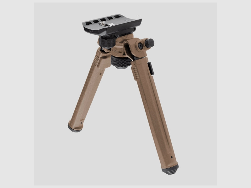 Magpul Bipod QD für Riemenbügelöse FDE (Flat Dark Earth)