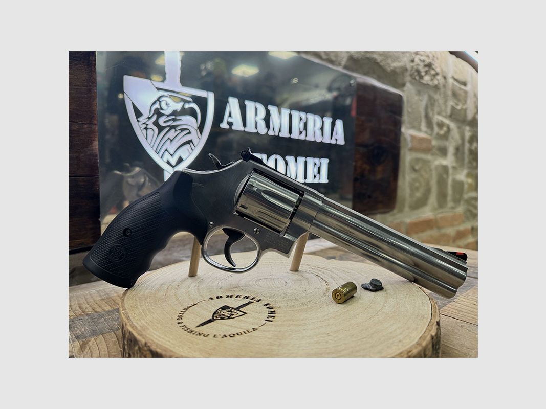 GEBRUIKT – REVOLVER – SMITH & WESSON MOD. 686 PLUS 6″ 7c kal. 357 Mag., afbeelding 4 van 6