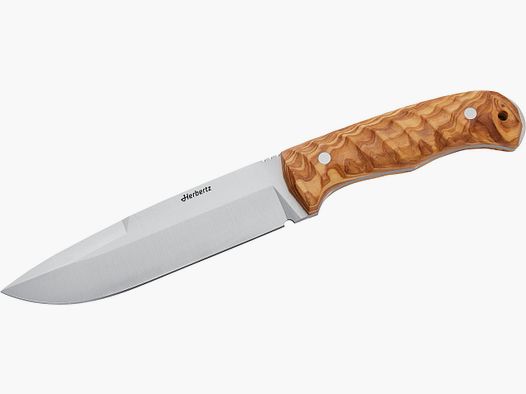 Coltello da esterno Herbertz con manico in legno d'olivo