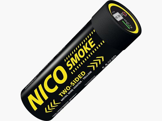 NICO 50 Sekunden Two Sided Paintball Rauchgranate (gelb)