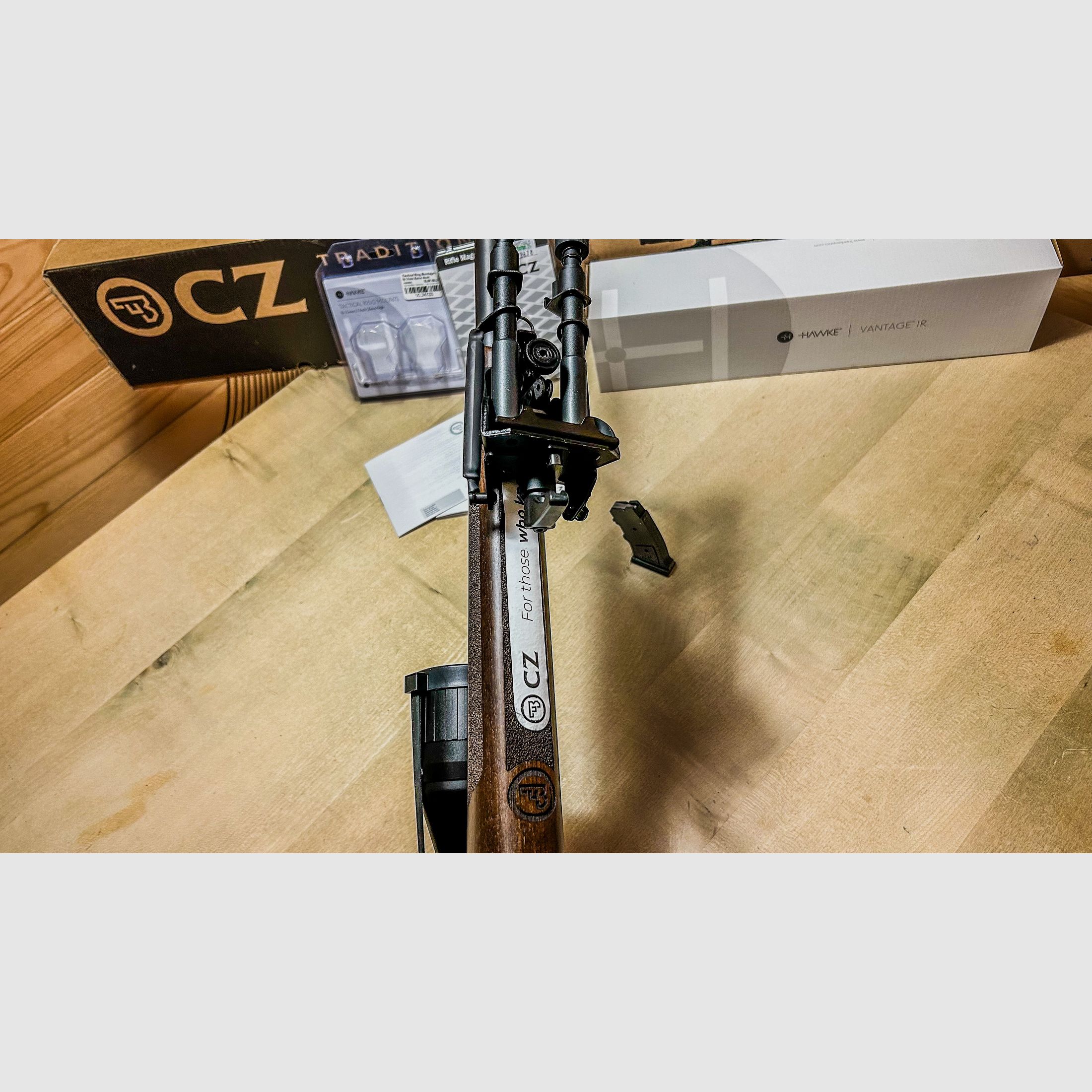 CZ 457 Varmint .22 lr  TOP auf 100m 