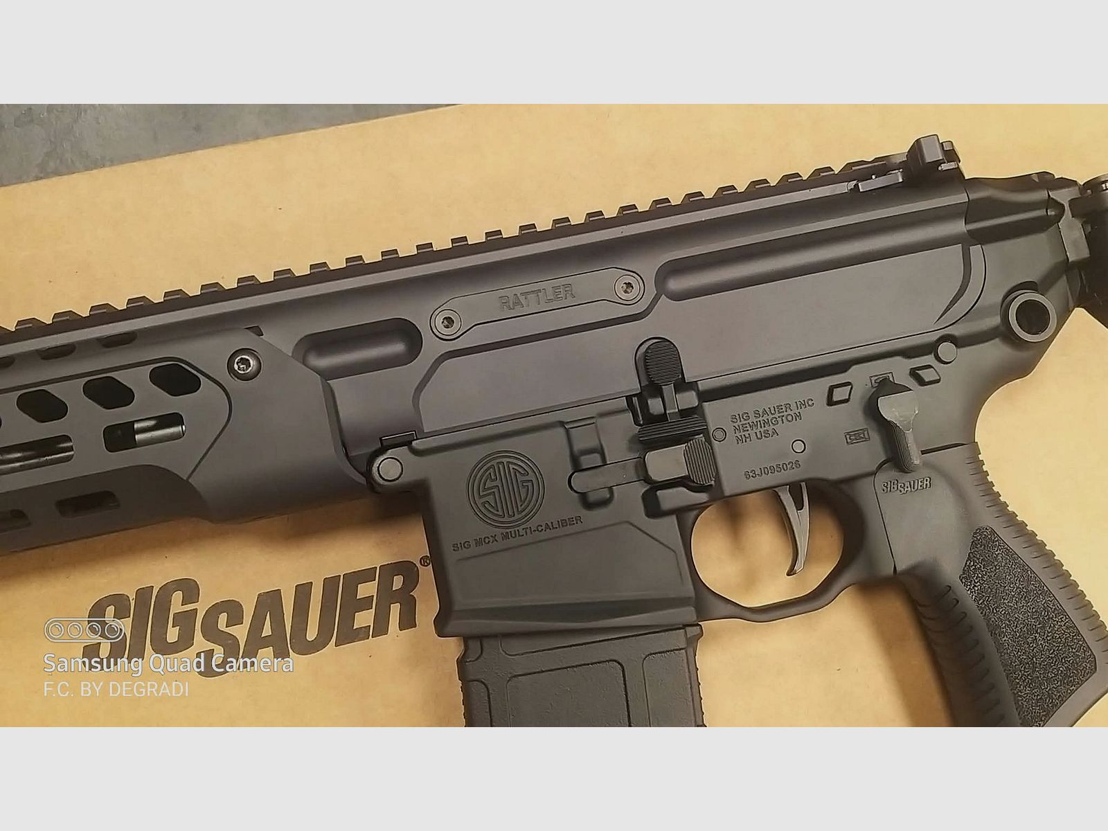 SIG SAUER MCX RATTLER 6,75” LT BK KALIBER 300 BLK, zdjęcie 3 z 5