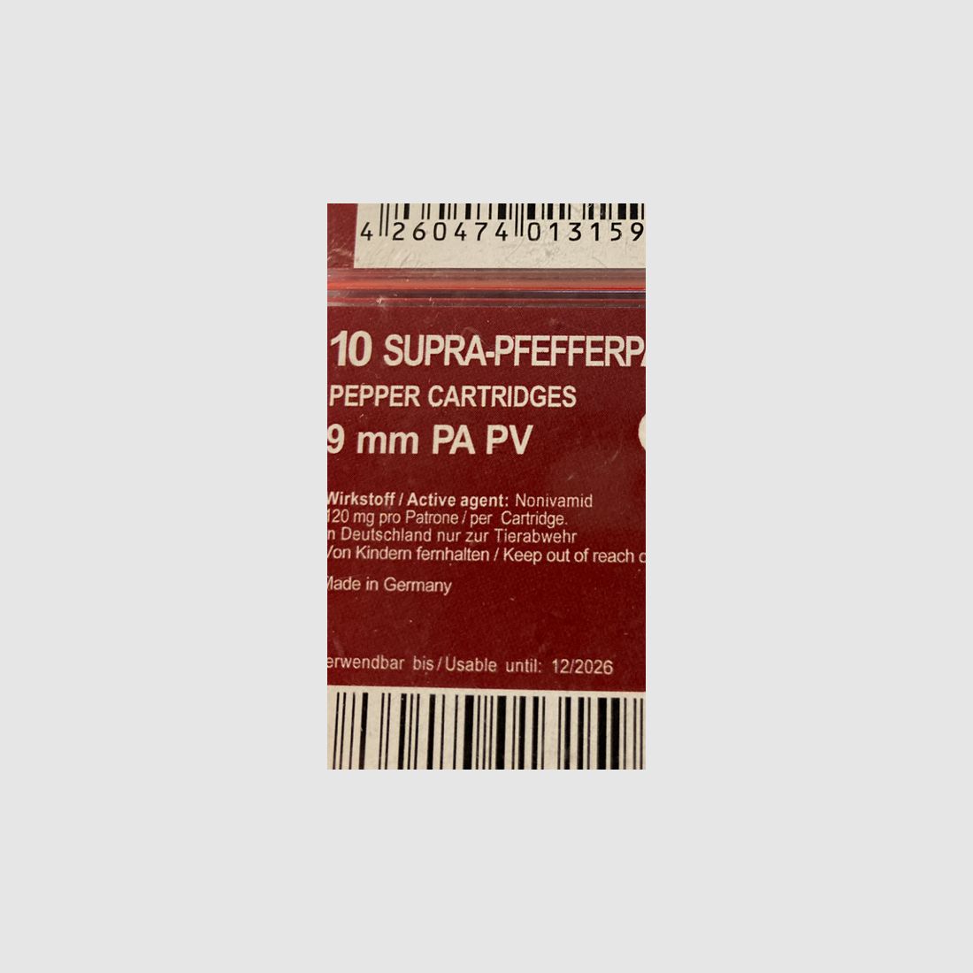 Pfefferpatronen von Wadie 120mg