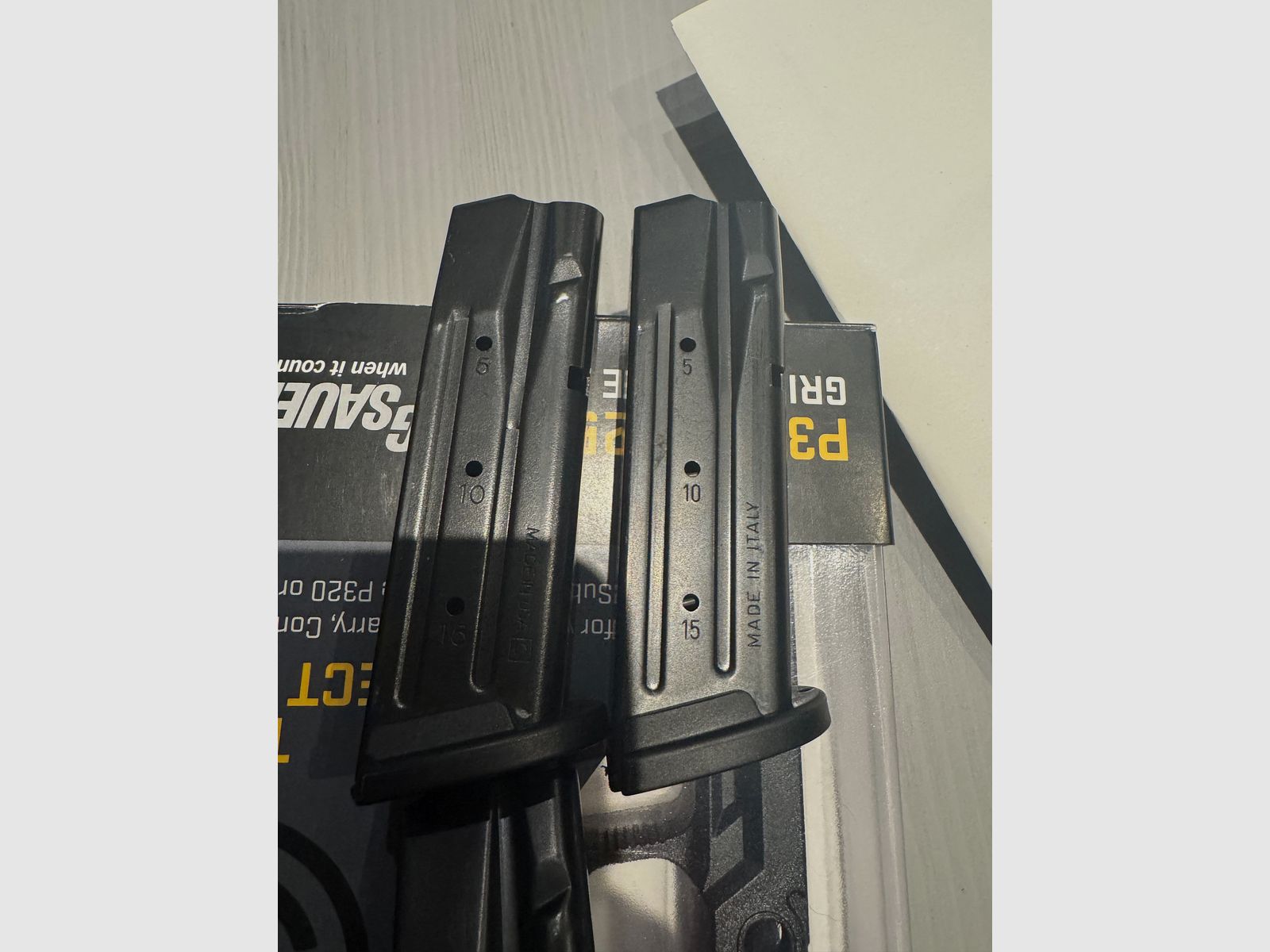 2x p320 Compact Magazin 