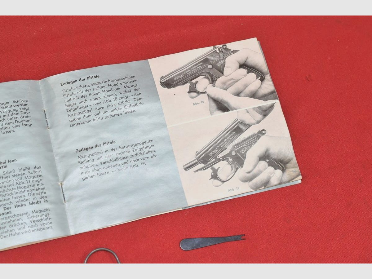 #7546 WALTHER PPK-L Pistole (Dural), Baujahr 1965, Kal. 7,65Br., Bild 23 von 27