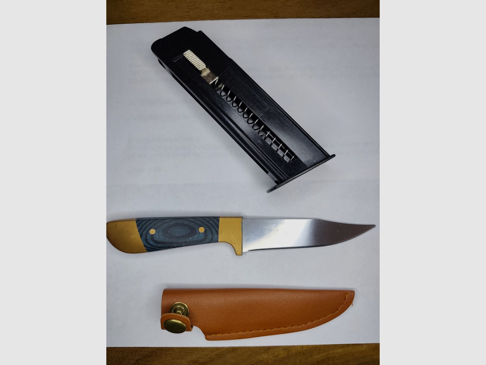 Weihrauch HW 94 Magazin Neu + Taschenmesser Edelstahl