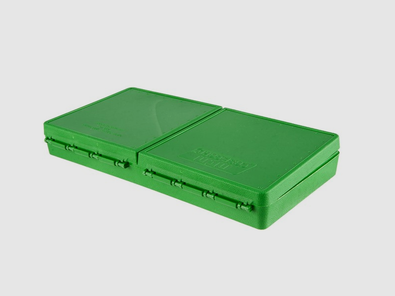 MTM patroonbox P-200-45-10 groen met klepdeksel voor 200 patronen .45 ACP en anderen., afbeelding 3 van 7