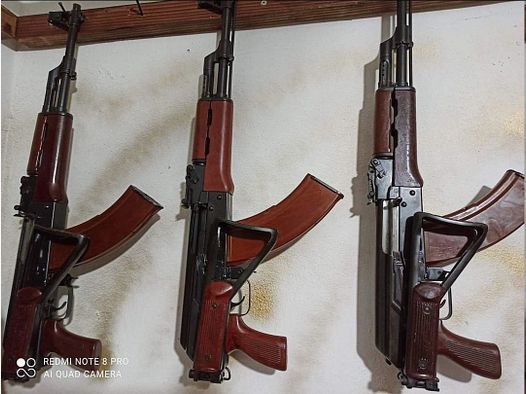 S.U.C.H.E roten AK Handschutz wie z.B. chinesische Type 56-2 von Norinco / Polytech / Real Sword (Polymer oder Bakelit Nebensache)