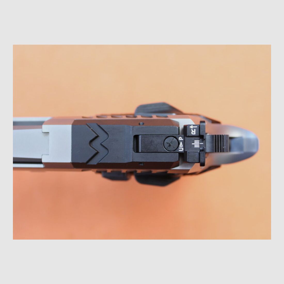 AREX Ha.Pistol 9mmLuger AREX ALPHA RACE WFORCE1 OR/ Optics Ready 5" Barrel/ Stainless/ 2 Spare Magazines