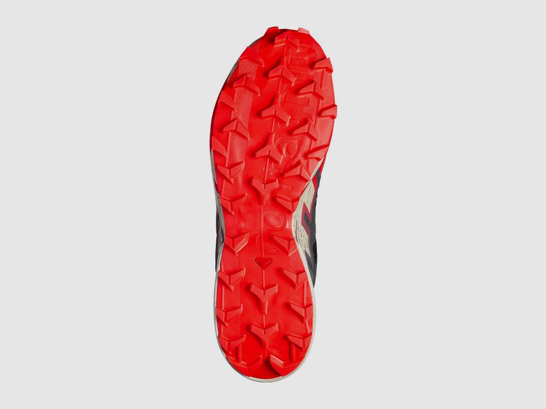 SALOMON – MEN – SPEEDCROSS 6 Black / Fiery Red / Almond Milk, image 7 of 7