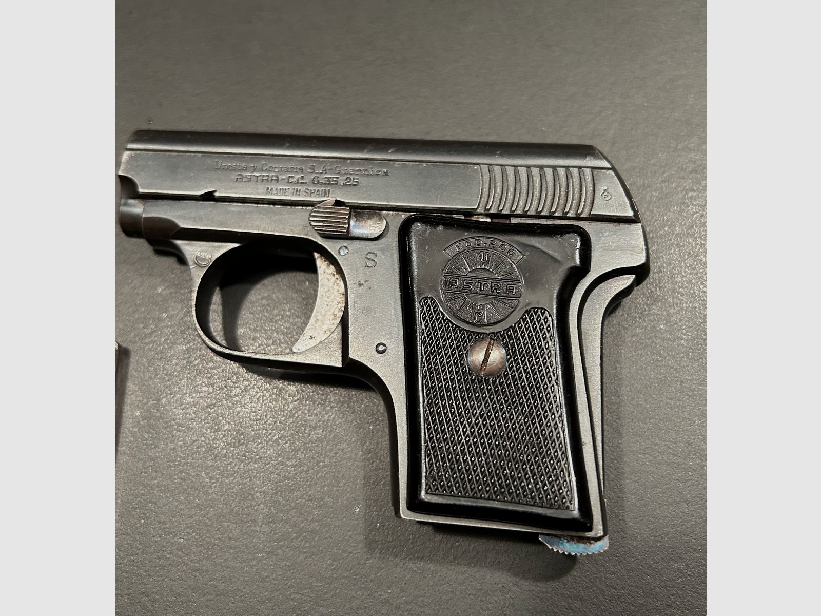 Pocket pistol Astra 6.35mm