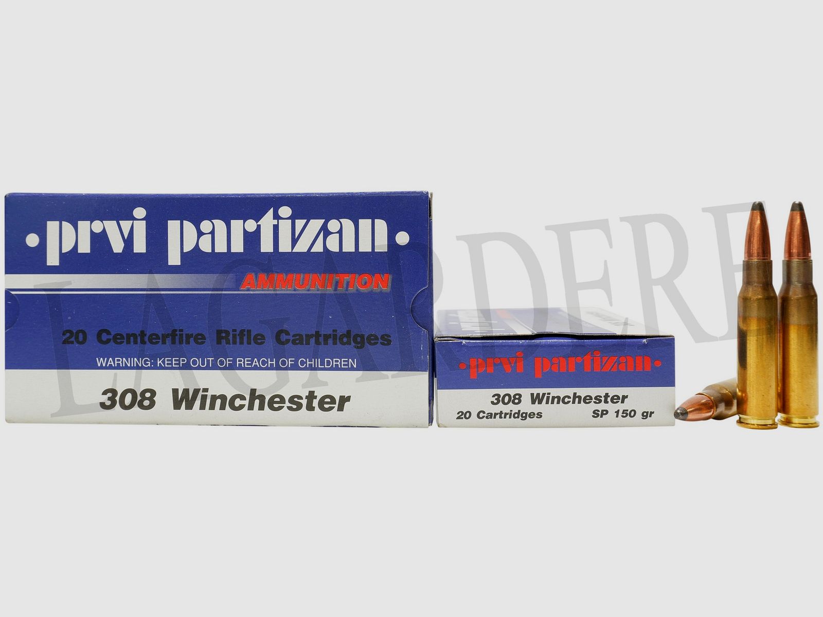 PRVI PARTIZAN A-020 150 GRS/9,7 G SP (Patrone mit Geschoss)
