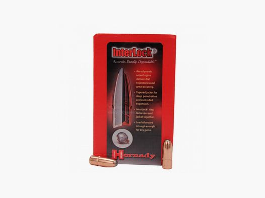 HORNADY GESCHOSSE 8MM/323 170 GRS / 11G INTERLOCK RN 100STK